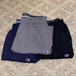 (SET OF 3) champion pants